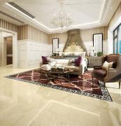 White sand beige Full body full polished glazed porcelain Marble tiles VDLS88350YJ 80X80CM/32x32'