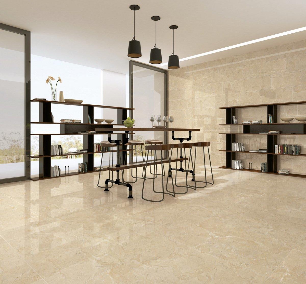 King beige Foshan tile Full body Marble tiles VDLS1261313YJT 60x120cm/24x48'