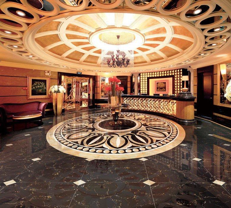 Plaza dark floor Marble tiles - Full polished marble tiles with full body VPM6812J VPM6820J VPM6819J VPM6922J -60x60 80x80cm