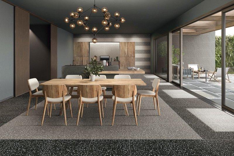 Interior wall tiles Porcelain terrazzo tiles VTSM6712 VTSM6714 VTSM6715 VTSM6716 VTSM6717 Porcelain terrazzo tiles VTSM6601 VT