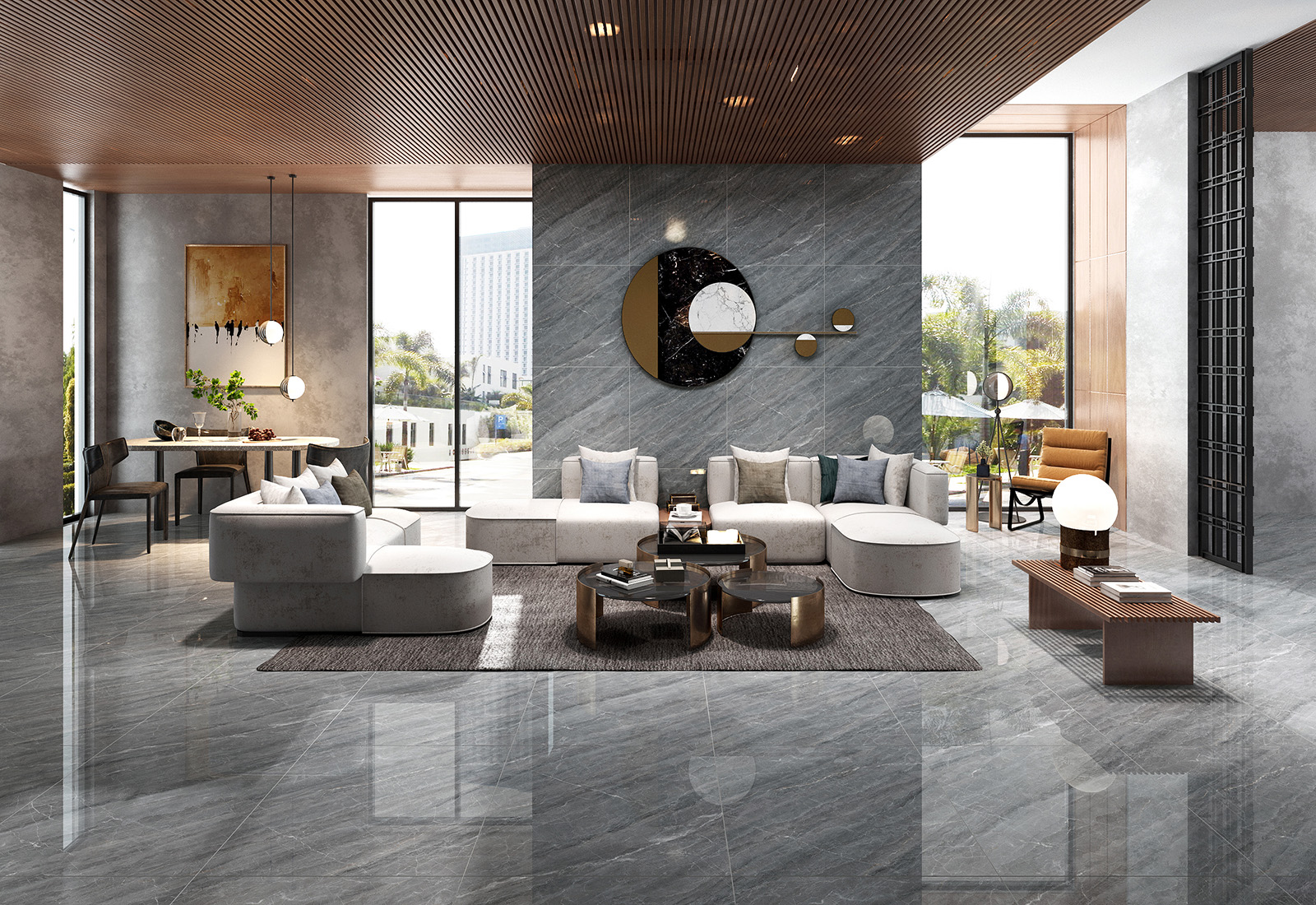VDLW804AF 800x800mm Negative ions tiles